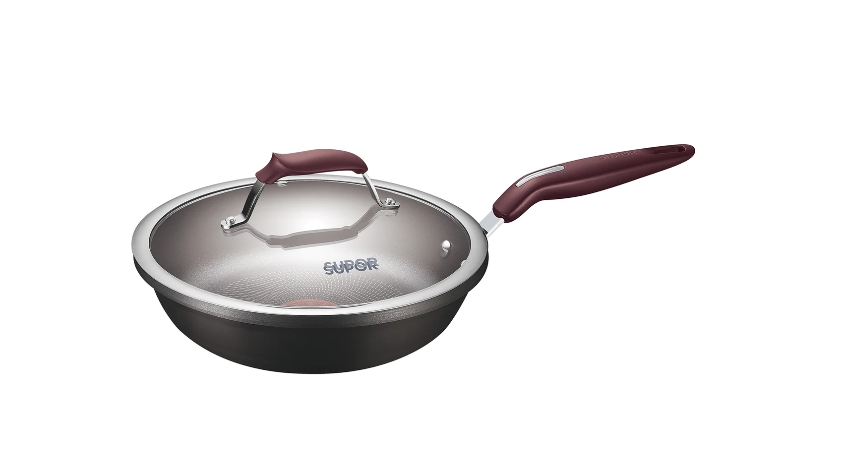 SUPOR Red Dot Frying Pan